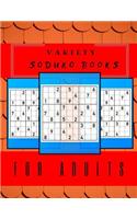 Variety Soduko Books For Adults