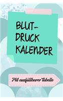 Blutdruckkalender