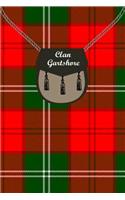 Clan Gartshore Tartan Journal/Notebook