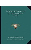 Technical Methods of Ore Analysis (1914)