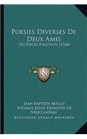 Poesies Diverses De Deux Amis