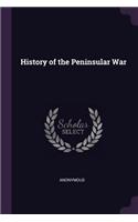 History of the Peninsular War