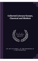 Collected Literary Essays, Classical and Modern