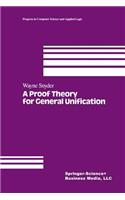Proof Theory for General Unification