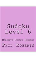 Sudoku Level 6: Moderate Sudoku Puzzles