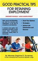 Good Practical Tips for Retaining Employment