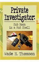 Private Investigator: Sub Rosa in a Nut Shell: Sub Rosa in a Nut Shell