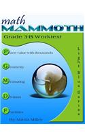 Math Mammoth Grade 3-B Worktext