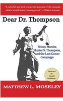 Dear Dr. Thompson