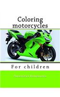Coloring motorcycles