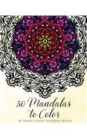 50 Mandalas to Color
