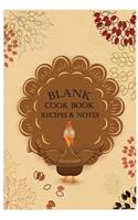 Blank Cookbook Recipes & Notes