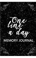 One Line a Day Memory Journal