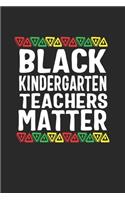 black kindergraten teachers matter