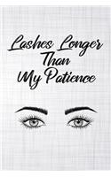 Lashes Longer Than My Patience