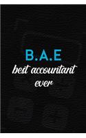 B.A.E. Best Accountant Ever