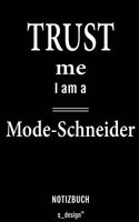 Notizbuch für Mode-Schneider