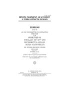 Improving transparency and accessibility of federal contracting databases