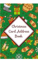 Christmas Card Address Book
