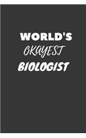 World's Okayest Biologist Notebook