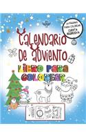 Calendario De Adviento Libro Para Colorear