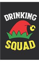 Drinking Squad Elf Notebook
