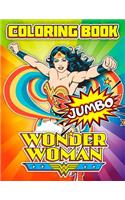 Wonder Woman Jumbo Coloring Book: Awesome Book for DC Comics Fans