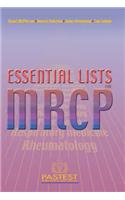 Essential Lists For MRCP