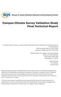 Campus Climate Survey Validation Study Final Technical Report