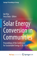 Solar Energy Conversion in Communities