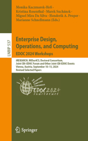 Enterprise Design, Operations, and Computing. Edoc 2024 Workshops