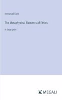 The Metaphysical Elements of Ethics