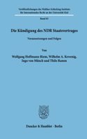 Die Kundigung Des Ndr Staatsvertrages