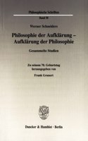 Philosophie Der Aufklarung - Aufklarung Der Philosophie