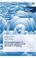 Characterization of Continuity of βθ and Pθ Monads in Topolog