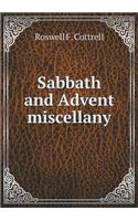 Sabbath and Advent miscellany: (English)