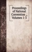 Proceedings of National Convention ., Volumes 1-3