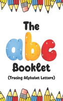 The ABC booklet Tracing Alphabet Letters