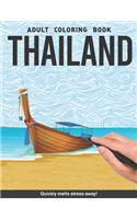 Thailand Adults Coloring Book