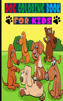 Dog coloring book for kids