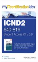 CCNA ICND2 (640-816) V5.9 MyITCertificationLab -- Access Card