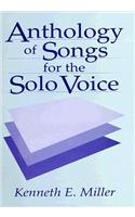 Anthology of Songs for the Solo Voice