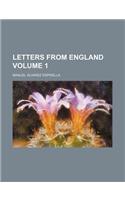 Letters from England Volume 1