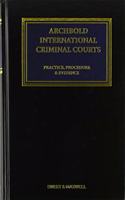 Archbold: International Criminal Courts