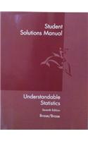 Student Solutions Manual for Brase/Brase S Understandable Statistics, 7th