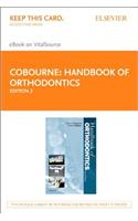 Handbook of Orthodontics - Elsevier eBook on Vitalsource (Retail Access Card)