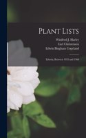 Plant Lists