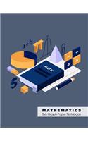 MATHEMATICS 5x5 Graph Paper Notebook