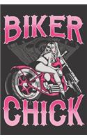 Notebook for Biker dirt bike motocross drag race biker chick
