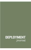 Deployment Journal: Notebook Diary for Deployed Soldiers. A meaningful gift for long distance relationships.